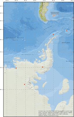 Spatial Variability of Antarctic Surface Snow Bacterial Communities